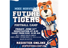 Memphis Tigers Youth Football Camp